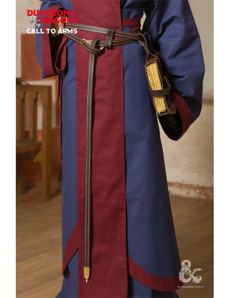 Middeleeuwse dubbele leren riem,...