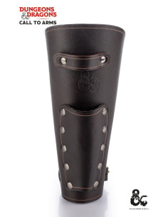 Middeleeuwse leren armbanden, bruin 2