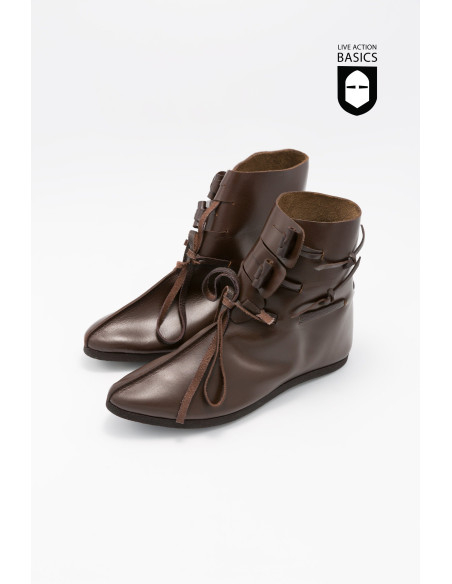 Middeleeuwse hoge laarzen met...