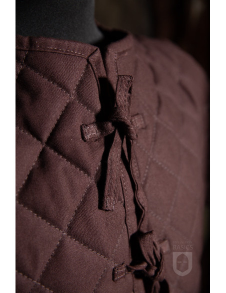 Middelalderlig polstret kortærmet...