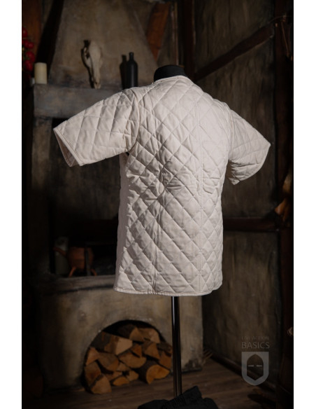 Middelalderlig polstret kortærmet...