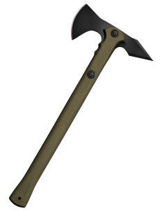 Funktionsaxt von Cold Steel, Modell Trench Hawk, grün