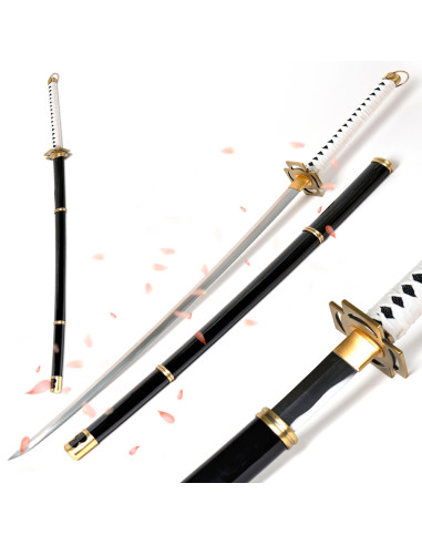 Katana forjada a mano Yubashiri Zoro, One Piece