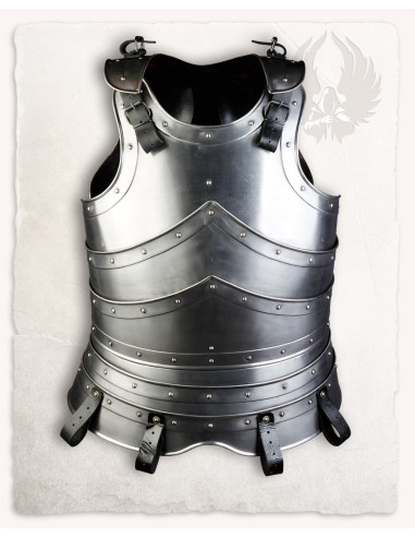 Middelalderlig Edward-model af stålkuras