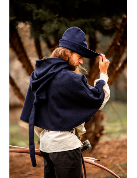 Gorro de Robin Hood en lana de color...