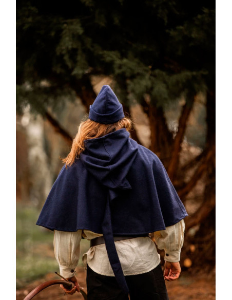 Gorro de Robin Hood en lana de color...