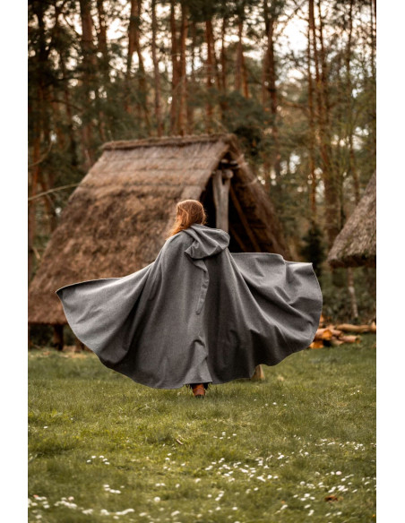 Korte middeleeuwse cape met...