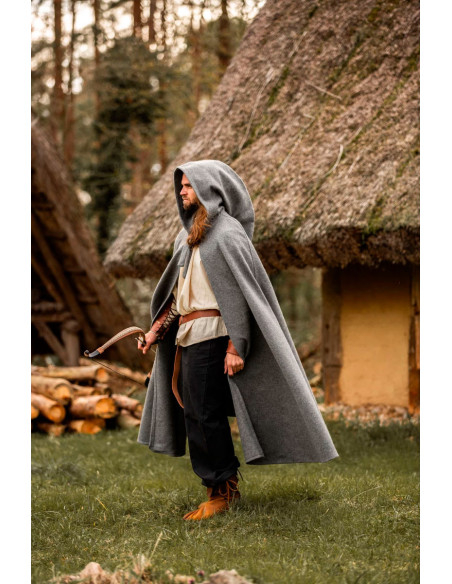 Korte middeleeuwse cape met...