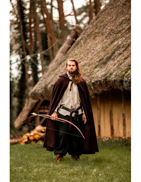 Capa medieval larga modelo Hervir,...