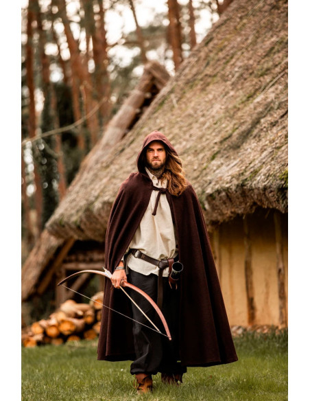 Capa medieval larga modelo Hervir,...