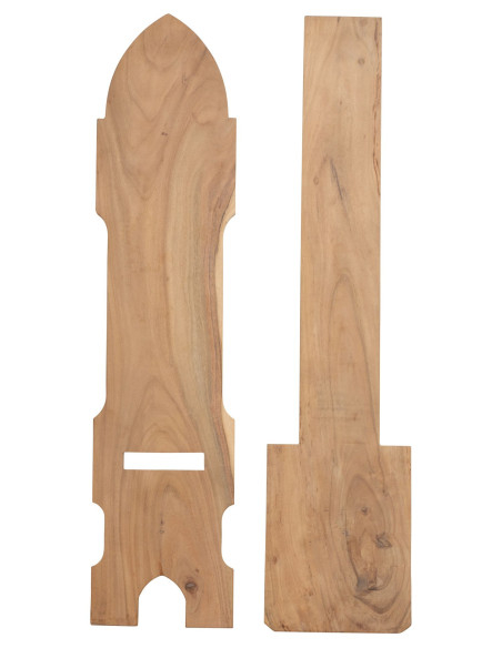 Mittelalterlicher Wikinger-Holzstuhl...