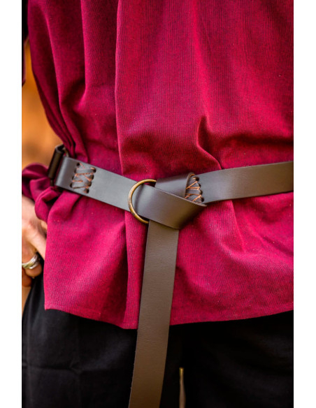 Conrad Leren Ringriem Bruin