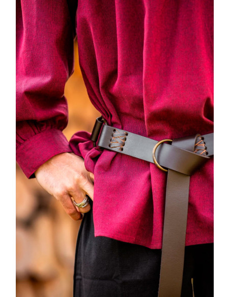 Conrad Leren Ringriem Bruin