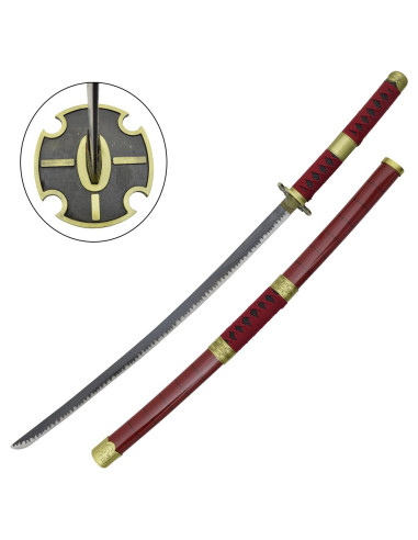 Zoros uofficielle Sandai Kitetsu Katana - One Piece