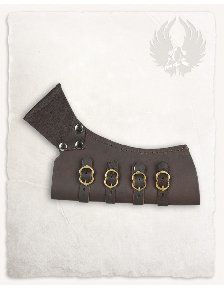 Tahalí medieval en cuero para espadas...