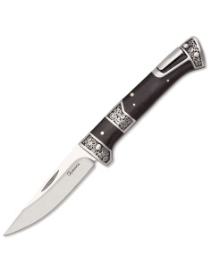 Messer der Marke Albainox mit schwarzem Stamina-Dekor...