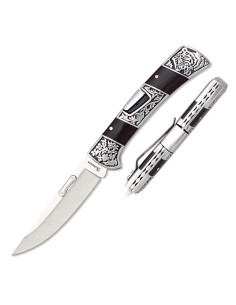 Messer der Marke Albainox mit schwarzem Stamina-Dekor...