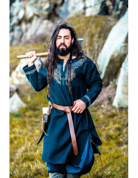 Cinturón de cuero con estampado...