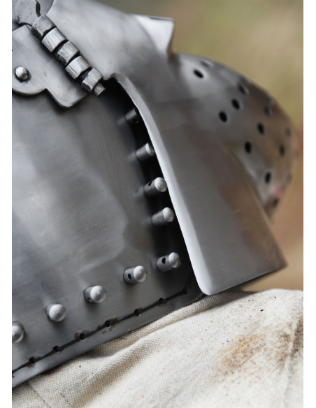 Bacinete medieval castillo Churburg,...