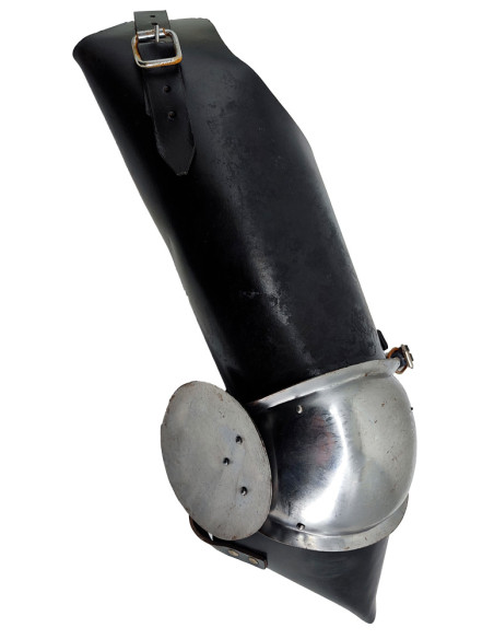 Mittelalterliche Beine aus Leder und...