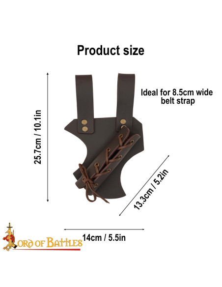 Tahalí ajustable en cuero para...