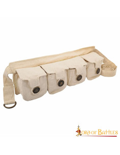 Druidengürtel mit 4 Baumwolltaschen