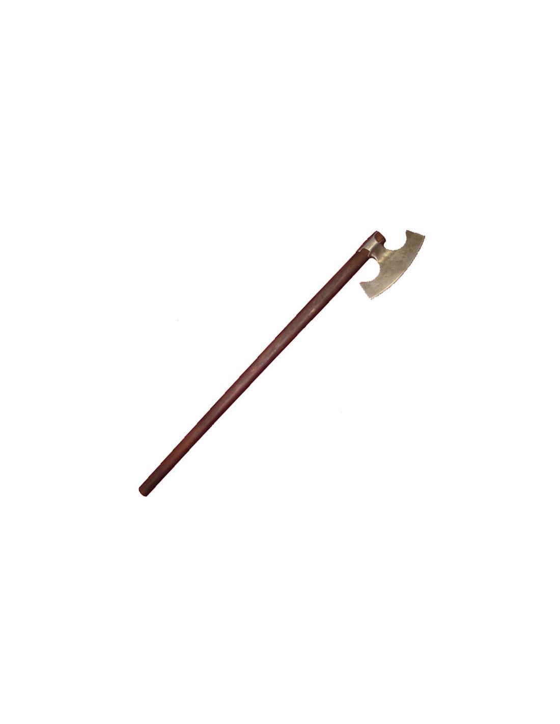 Hacha vikinga doble filo en acero al carbono (91 cm.) ⚔️ Tienda-Medieval