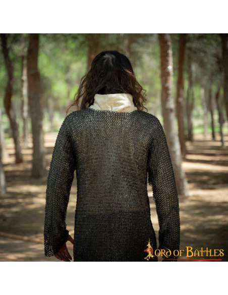 Cota de malla acero dulce anilla...