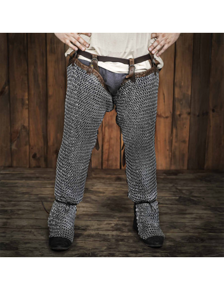 Kettenbeine aus Edelstahl (9 mm).