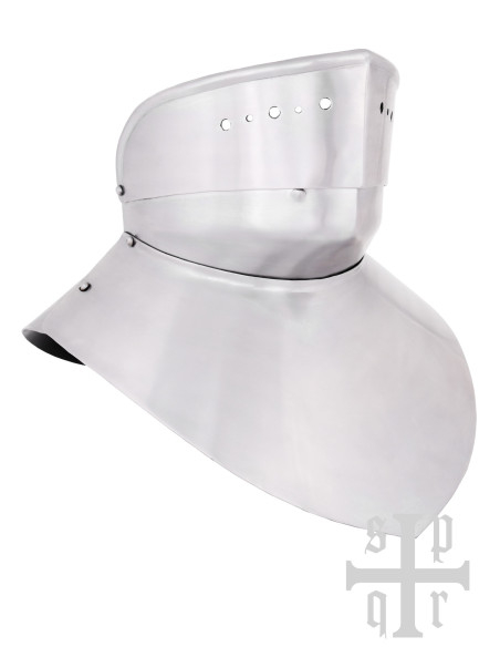 Gorjal medieval acero Baja Edad Media...