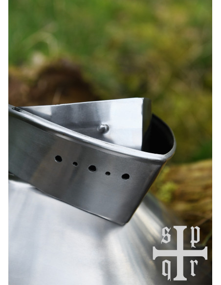 Gorjal medieval acero Baja Edad Media...