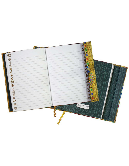 Dagboek met Egyptisch Farao-ontwerp...