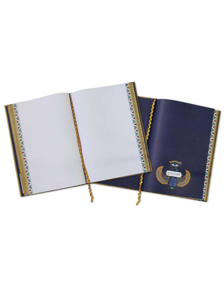 Dagboek met Egyptisch Papyrus-motief...