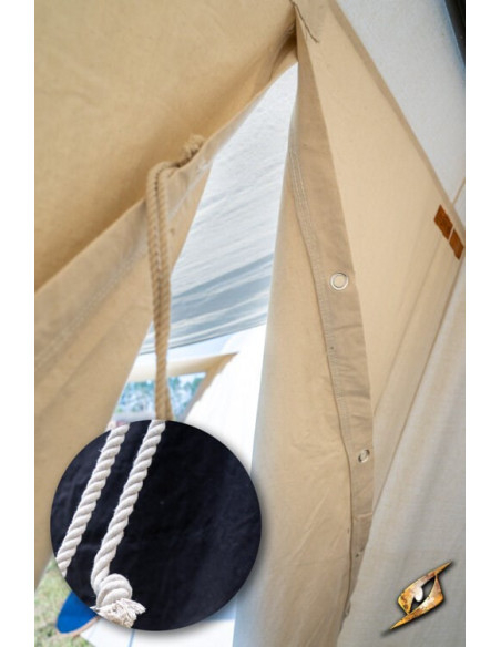 Carpa medieval negra para intrépidos...