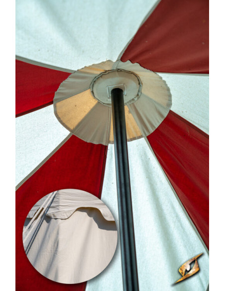 Middeleeuwse partytent, naturel 4 x 4...