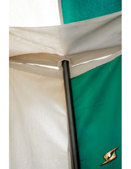 Middeleeuwse partytent, naturelgroen...