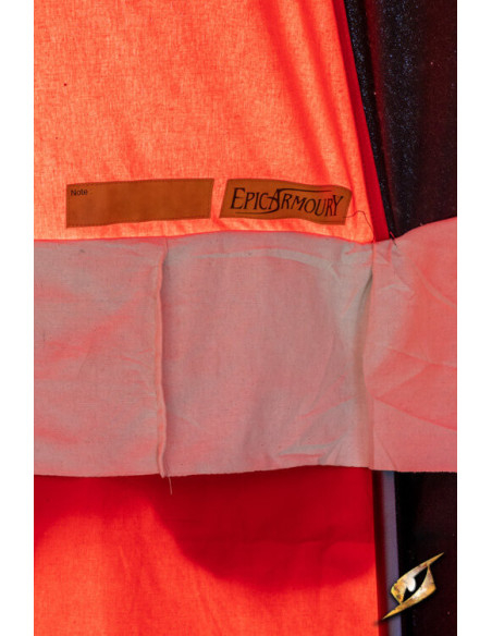 Middeleeuwse partytent, zwart-rood 4...