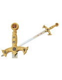 Schwert der Templer in Gold