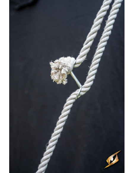 Middeleeuwse partytent, zwart-groen 4...