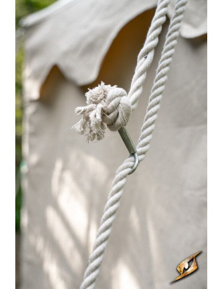 Middeleeuwse partytent, naturelgroen...