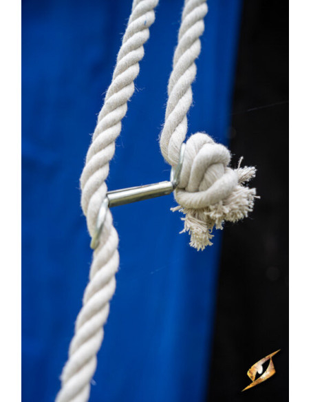 Carpa medieval marquesina, negro-azul...