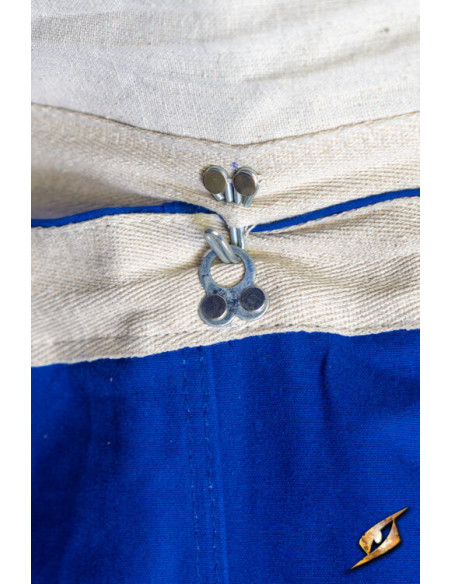 Middeleeuwse partytent, zwart-blauw 5...