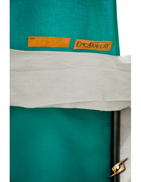 Mittelalterliches Festzelt, naturgrün...