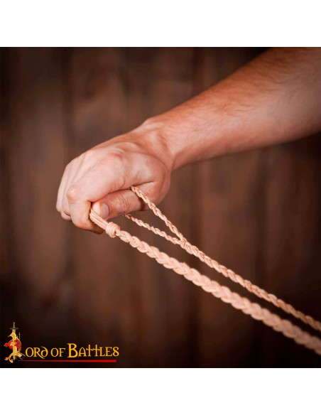 Honda Balear con cordones trenzados