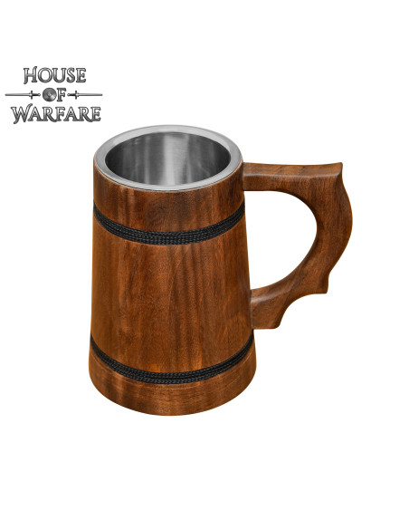 Krug aus Stahl und Holz, Pirat der...