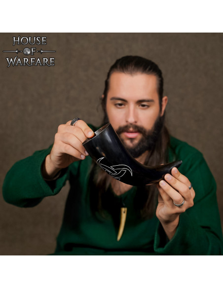 Odins drinkhoorn met drie hoorns