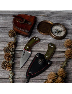 Cuchillo Cudeman Yoda, punta de aguja