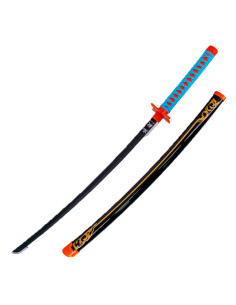 Katana negra en bambú Kochou Shinobu, Demon Slayer