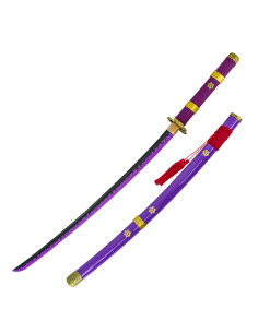 Enmas lila funktionelles Katana von Zoro aus One Piece