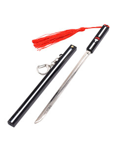 Sasuke Uchiha schwarzer Katana-Schlüsselanhänger, Naruto